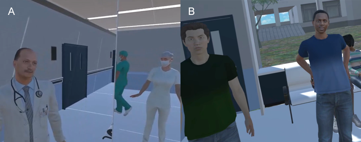 Virtual Human Companionship for Preoperative Care